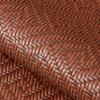 Summer Woven Rattan Seat Cushion, Square Office Dining Chair Mat with Ties, Anti-slip Breathable Handmade Cooling Sitting Pad