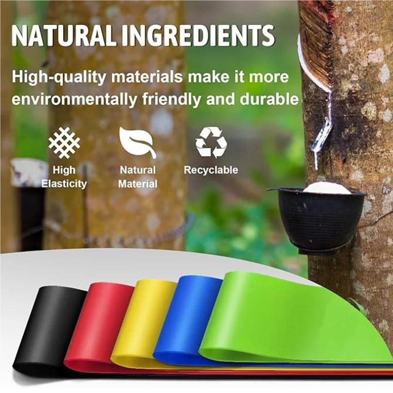 Fitness-Widerstandsbänder, verdicktes Yoga-Gummiband, Stretchband, Beweglichkeitstraining, Krafttraining, Fitnessgeräte für Zuhause