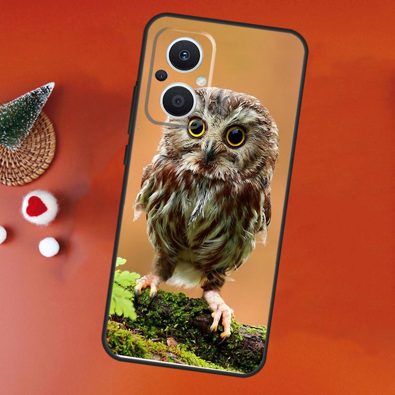 Animal Owl Case For OPPO Reno 10 8 7 4 5 6 Lite 2Z 4Z 5Z OPPO Find X5 X6 Pro X2 X3 Lite Neo Back Cover