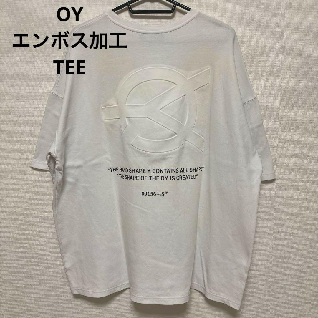 

[USED] Made in Korea KOREA OY Embossed Logo Tee
