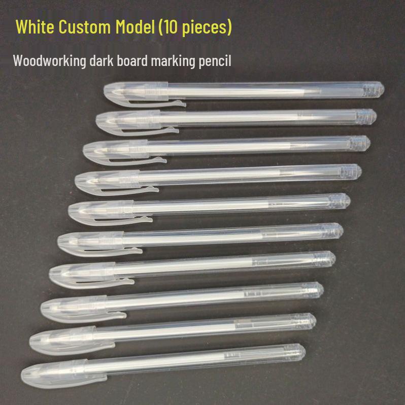 Upgraded Dark Board White Marker for Woodworking - Paint-Free