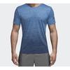 Adidas T Shirts Men's Navy Blue Crew Neck Moderate Straight Fit CX0218