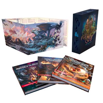 Conjunto de presente de expansão de regras regulares de livros D&D