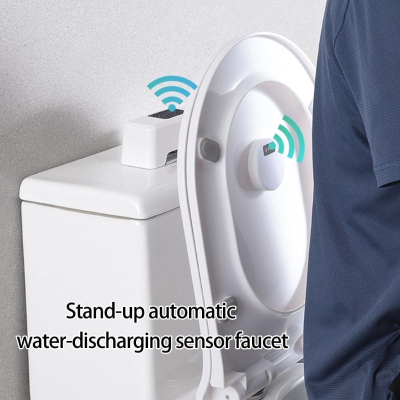 Easy Installs DIY Touchless Toilet Flushers Water Saving Flush for Automatic Flushing & Water Conservation Feature