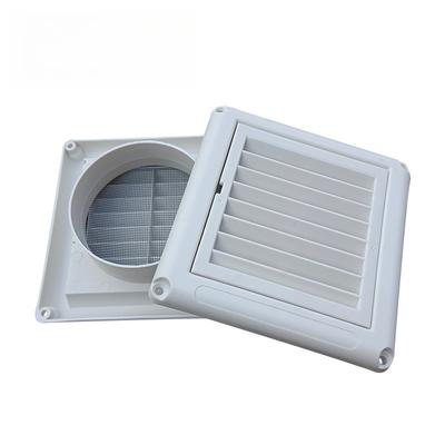 Plastic Air Vent Ventilator Grille Cover Ventilation Air Outlet Indoor Inlet Square New Air Auxiliary Material Anti-insect