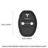 4pcs Car Logo Silicone Door Lock Protective Cover Sticker For Tesla Model 3 Model S X Model Y Roadster Cybertruck Semi Accessory