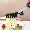 Silicone Food Clip Non-slip Pasta Salad Clip Kitchen BBQ Noodle Tongs Multi-functional Heat-resistant Anti-scald Food Tongs