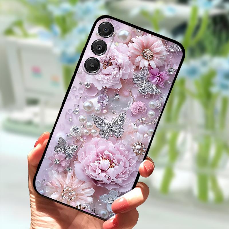 Für Samsung A56 5G Hülle A06 A16 4G 5G Niedliche Cartoon Weiche TPU Silikon Hülle Für Galaxy A26 / A36 / A 56 Handyhüllen A 26 36 Hüllen