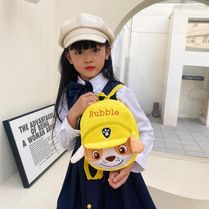New Cross-Border Toddler Plush Backpack & Coin Purse for Ages 1-4 - Cartoon Design, Lightweight