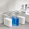 3L Transparent Laundry Detergent Dispenser Airtight Detergent Powder Bleach Softener Storage Containers Laundry Room Organizer