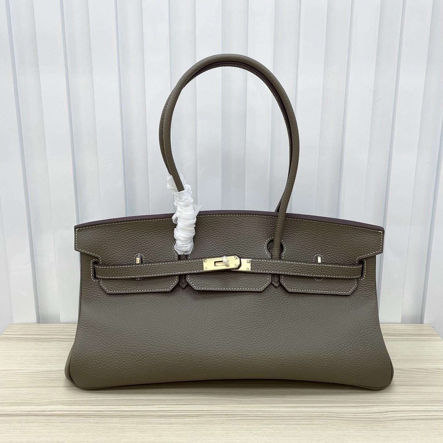 

Женская сумка из натуральной кожи коровьей кожи высшего качества, вместительная сумка-тоут, высококлассная сумка через плечо для работы, сумка кроссбоди для женщин 42x18x22cm