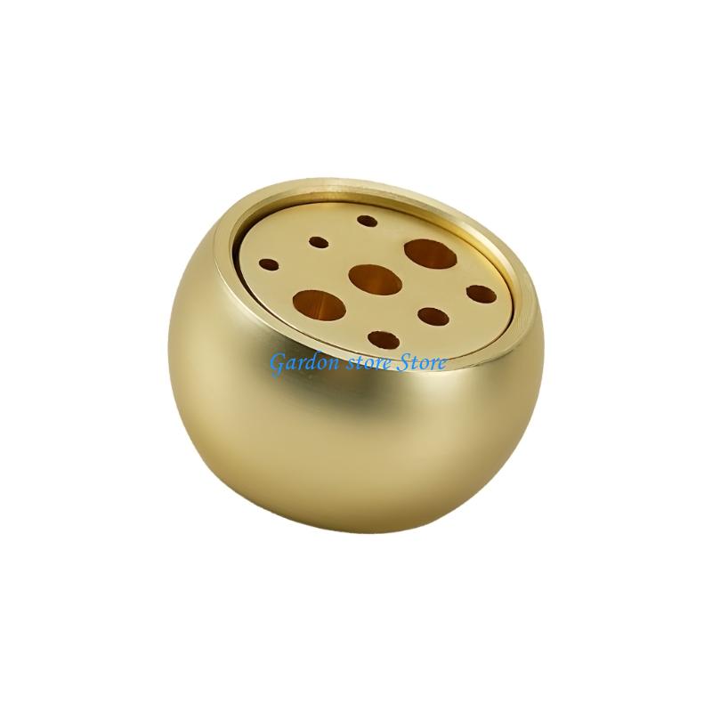 B0KB Cone Incenses Holder Incenses Burners Holder Incenses Holder Metal Censer