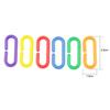 100/400Pcs Plastic Parrot Parakeet Bird Non-toxic C-clips Hooks Chain Chew Toys