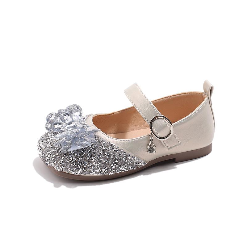 

Spring and Autumn Sandals for Girls, Dance Shoes 25 золотий