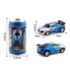 4 Colors Rc Car Can Box Car Creative Mini Rc Car Radio Remote Control Light Micro Racing Car Toy For Boys Kids Gift