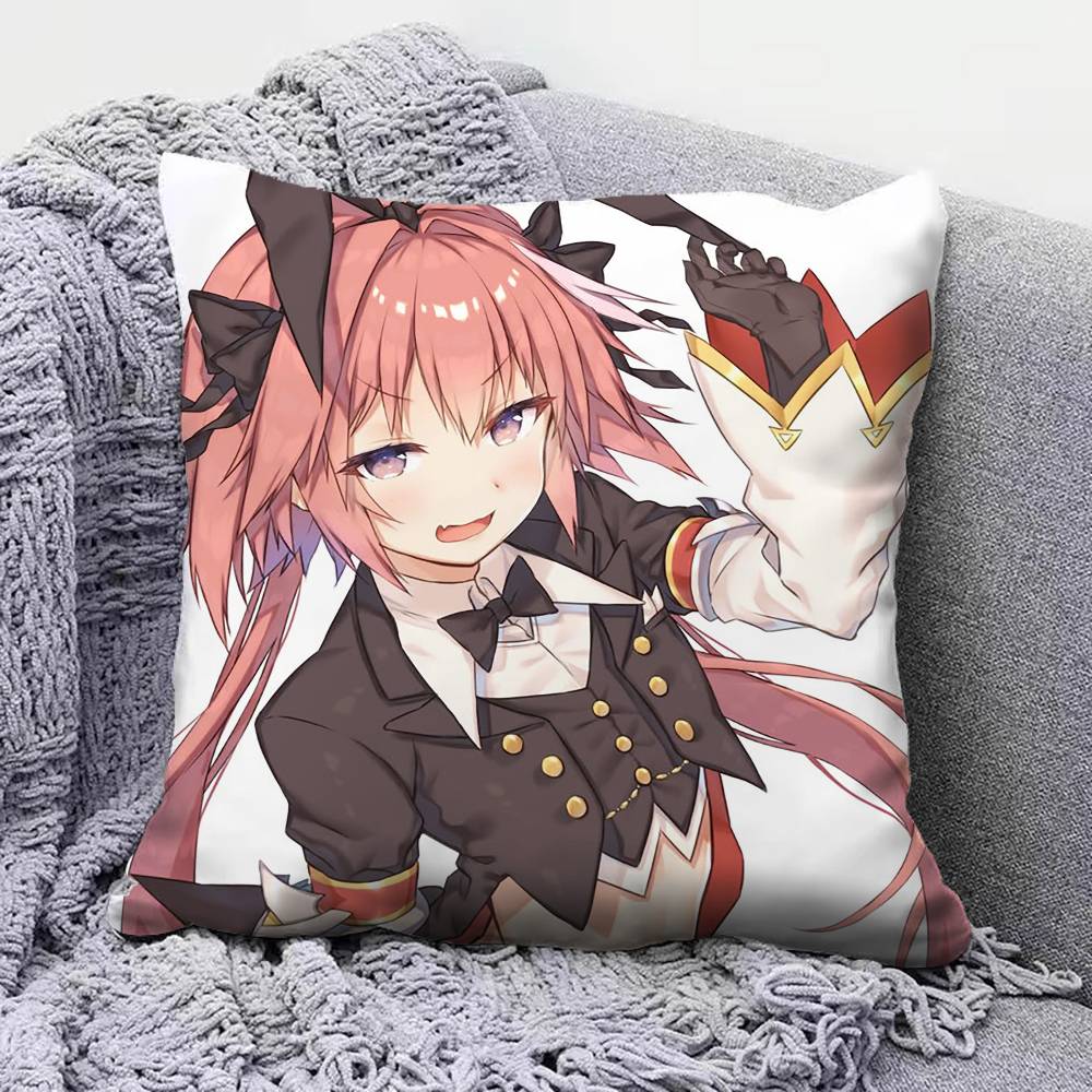 Astolfo Fate Apocryph FGO Pillow Covers Home Sofa Cushion Covers and Aecorative Custom