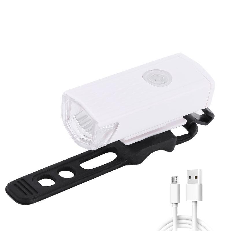 USB Rechargeable High-Brightness Bicycle Headlight - Model 2255 for Night Riding and Mountain Biking