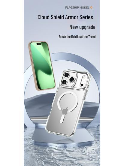 IPhone 17 Pro Max High-End Schutzhülle mit Magnetverschluss und Apple 16 Hautgefühl