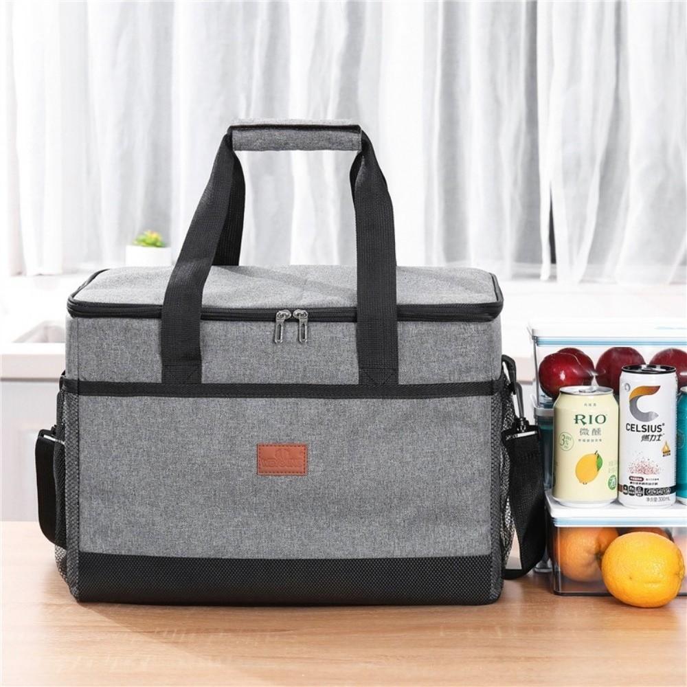 Sealed Food Thermo Bag Collapsible Picnic Cooler Bag  for Outdoor Travel Camping