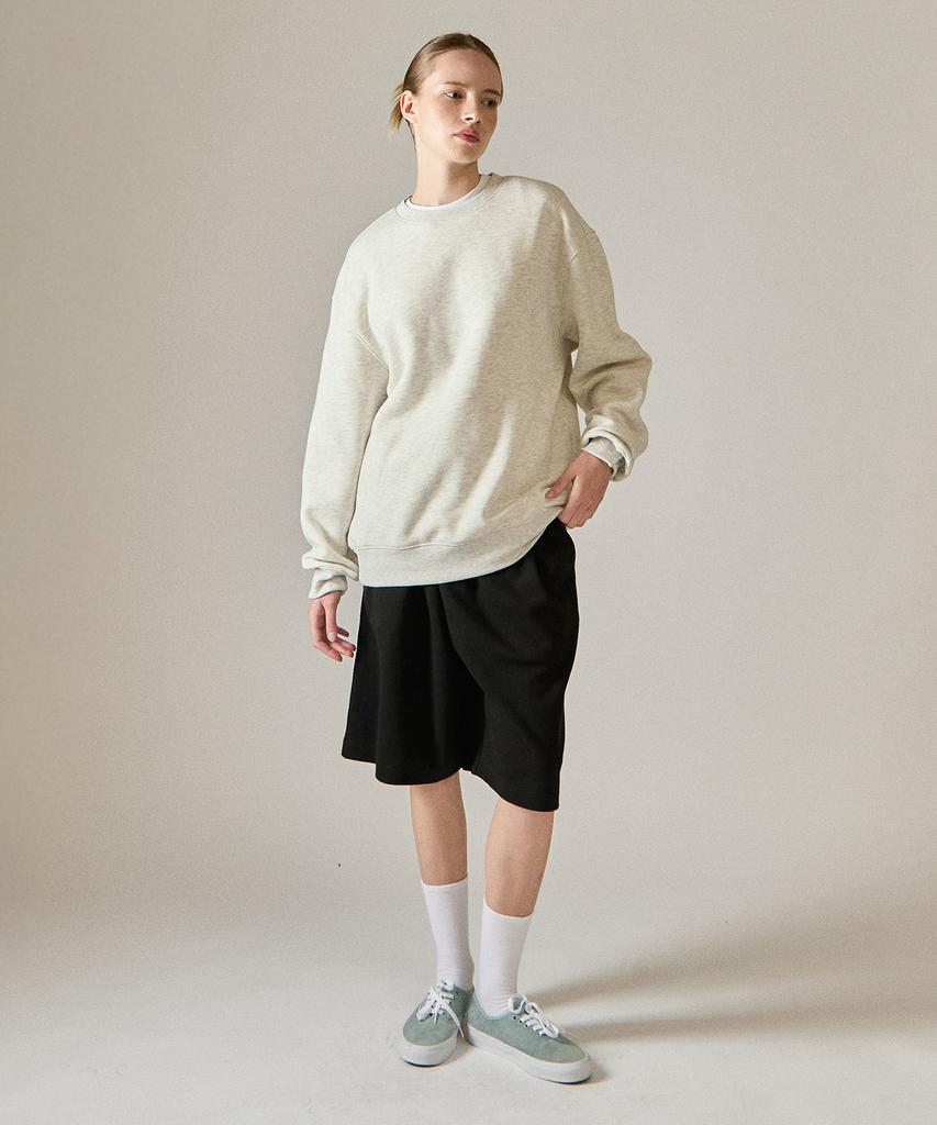 BASIC HOUSE Uni Basic Shorts Black Lyhp3101