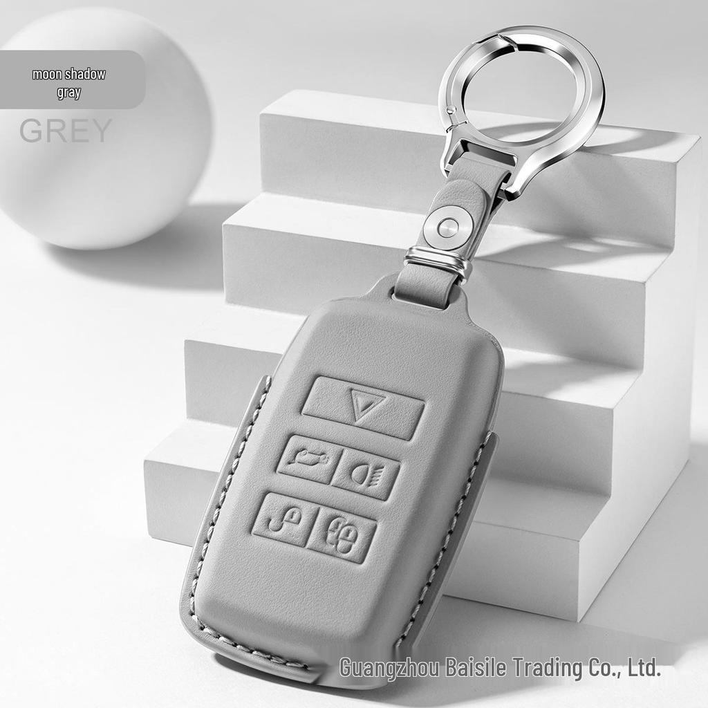 Kompatible Schlüsselhülle für Land Rover: Evoque, Discovery 4/5, Velar, Defender 90/110 und Sport-Modelle.