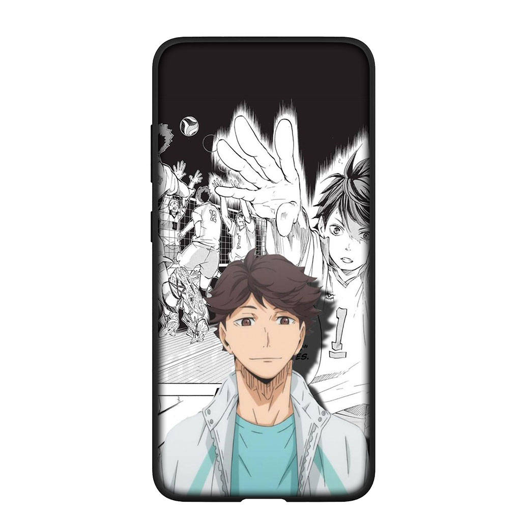 Phone Case for Samsung Galaxy S25 S24 S23 iPhone 16 15 Xiaomi Redmi Note 14 13 12 16E X 11 Pro Max Moto Huawei Oikawa Tooru Haikyuu Shoyo Hinata Cover