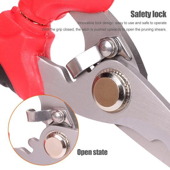 Pruning Scissors Sharp Wear-resistant Plant Bonsai Branch Cutter Gardening Scissors Home Supplies