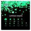 2.5-8MM Natural Luminous Nail Art Sequins - Long-lasting DIY Celebrity Accessories