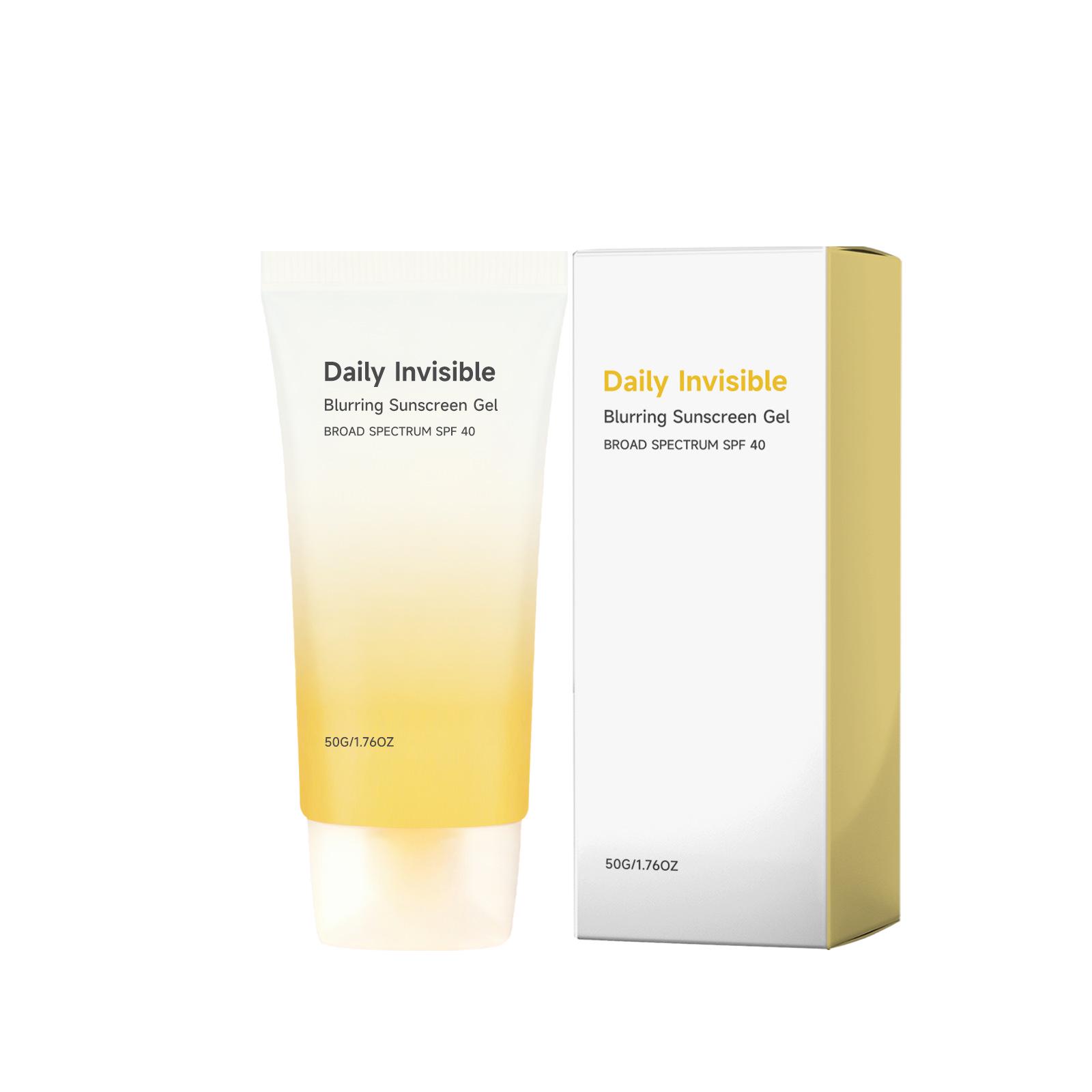 Soft-Focus Matte Gel: Lightweight, non-sticky, refreshing. Moisturizing summer skin protection with a natural matte finish.