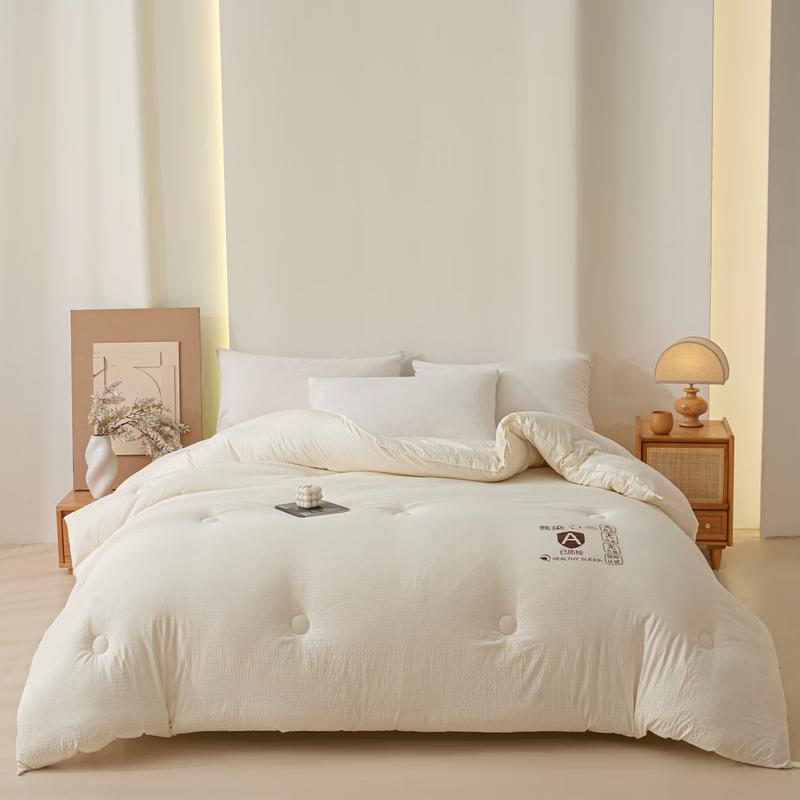 Velvetia Washed Cotton Waffle Weave All-Season Quilt