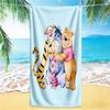 1pc Winnie Pooh Friends beach towel,quick drying absorbent beach towel,outdoor sports swimming beach towel,Soft and comfortable Y7189