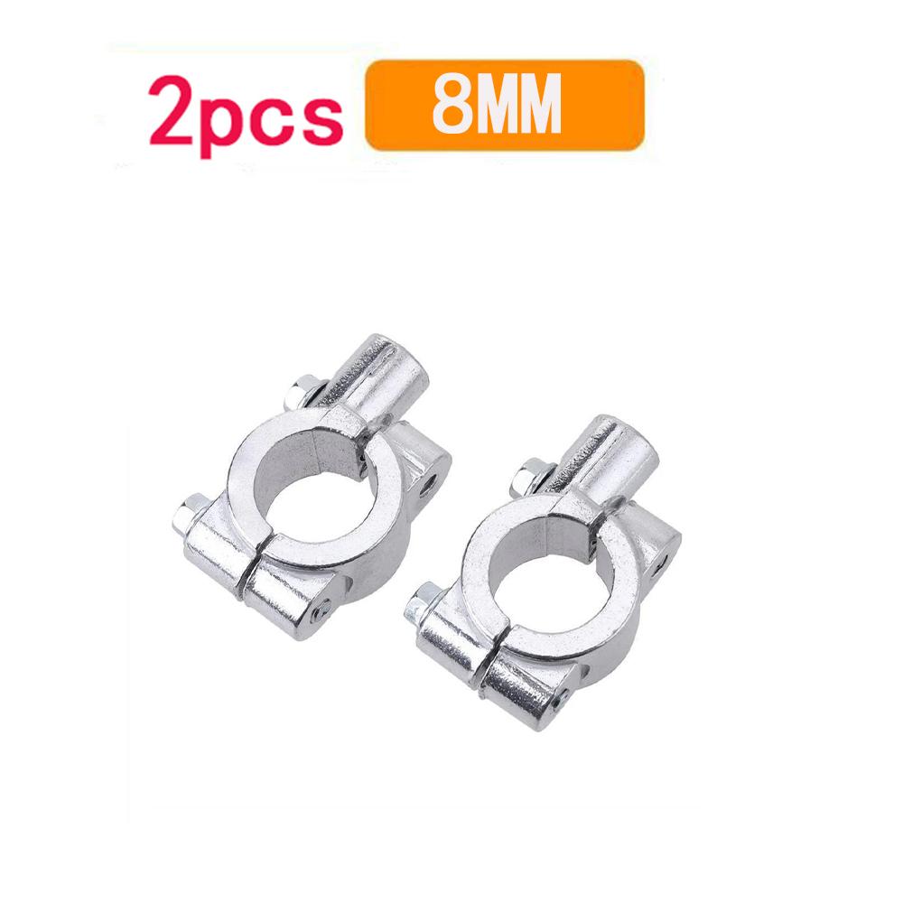 Motorcycle Mirror Mount 1PC M8 M10 22mm 25mm Modification Rearview Mirror Seat Moto Mirror Bracket Adapter Handlebar Bracket