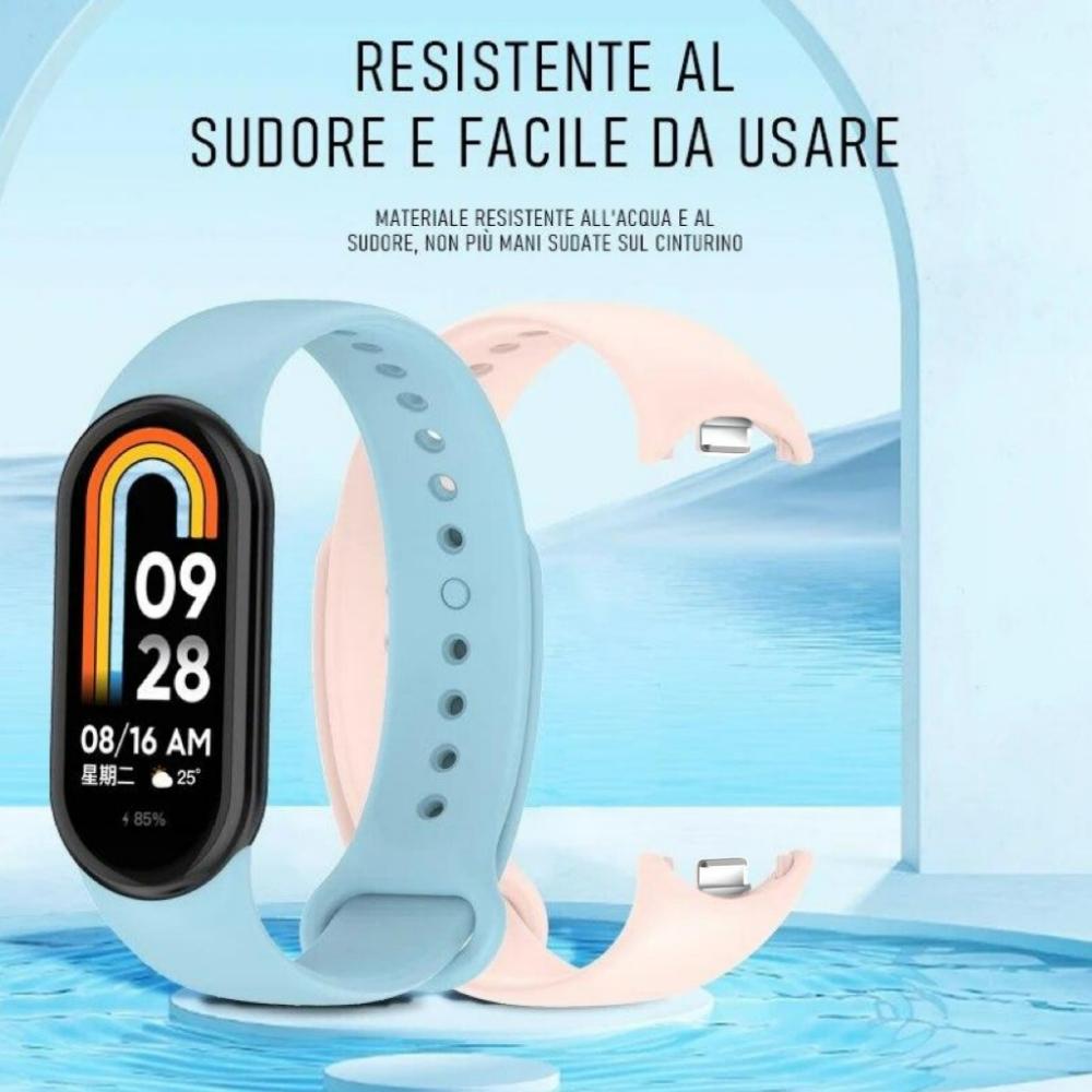 Weiches Silikon-Uhrenarmband für Xiaomi Smart Band 10 NFC Smartwatch Ersatzarmband Sportarmband correa Mi Band 8/9 Zubehör