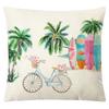 Pillow Nordic Linen Pillow Cover Spring Living Room Sofa Cushion Lumbar Cushion