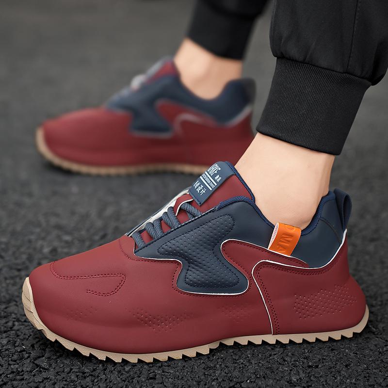 Scarpe da tela da uomo nuove taglia grande moda sneakers con suola spessa scarpe sportive casual traspiranti uomo scarpe da trekking da uomo per esterni