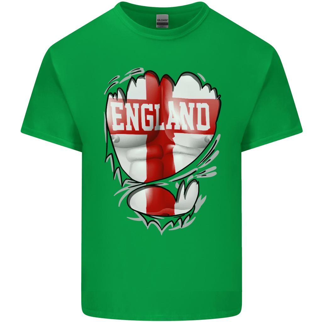 Gym St Georges Cross English Flag England Unisexs Light Cotton TShirt