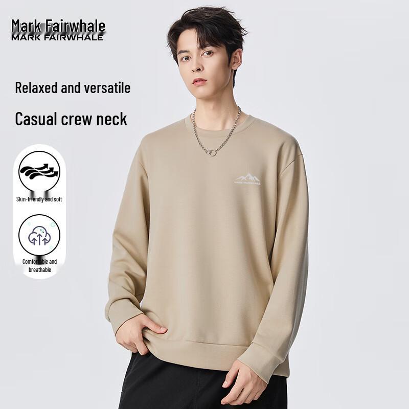 

Mark Fairwhale Men s Heavyweight Air Layer Round Neck Sweatshirt 2XL