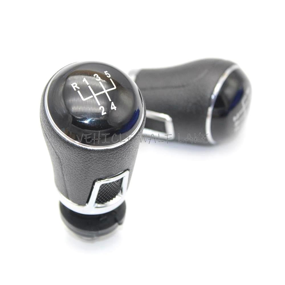 For VW Passat B7 2011 2012 2013 2014 2015 Car-Styling 5 / 6 Speed Gear Stick Lever Shift Knob With PU Leather Boot