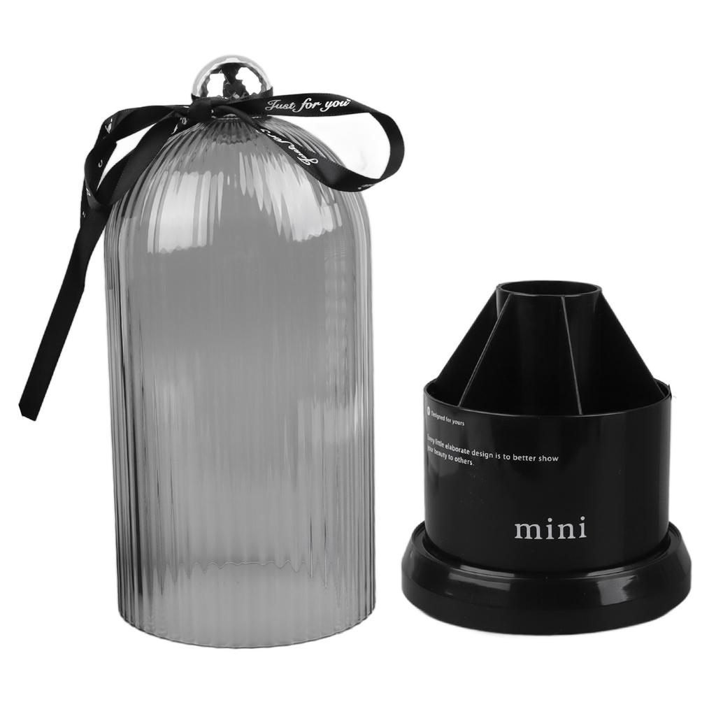 Makeup Brush Storage Holder 360 Degree Rotatable Makeup   Dustproof Waterproof Holder for Lipstick Cosmetic