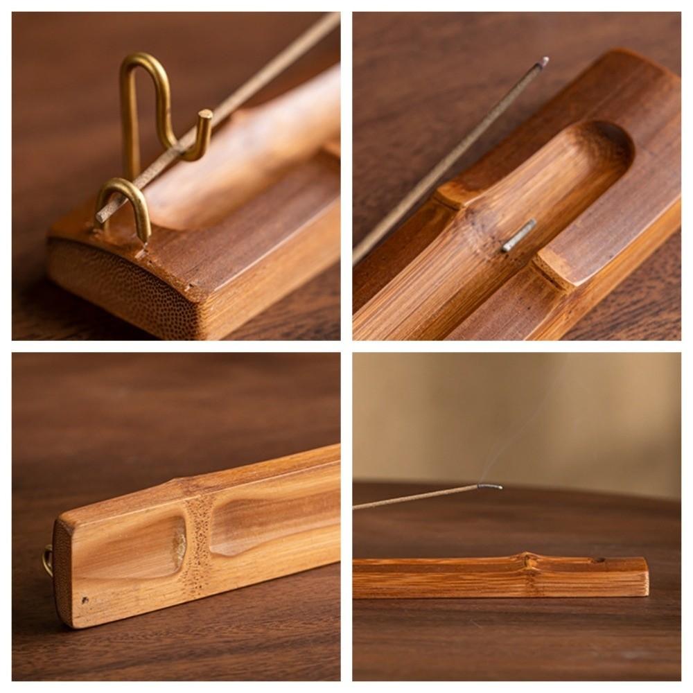 Anti-Ash Design Incense Stick Holder Desktop Decor Mosquito Incense Plate Holder  Spa