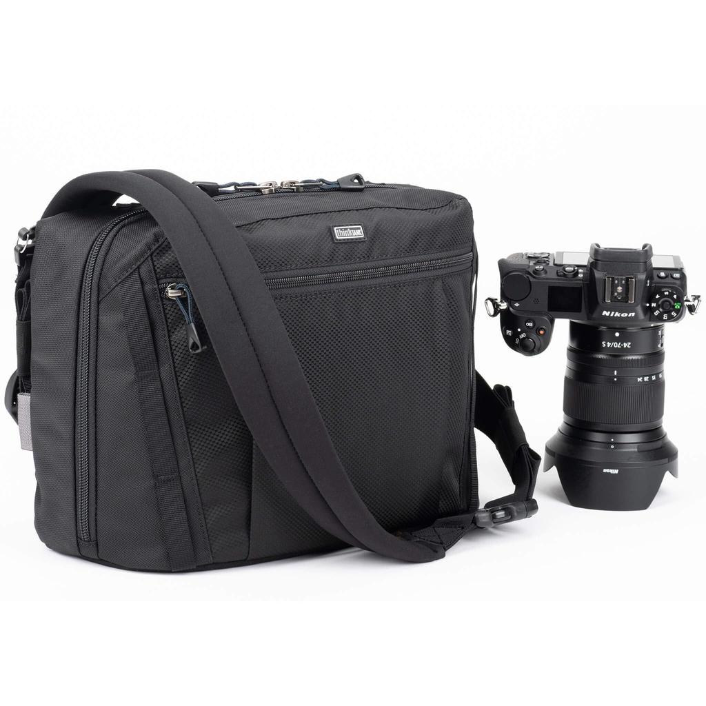 Press Pass 20 Camera Body Sling Bag Black 001017 thinkTANKphoto