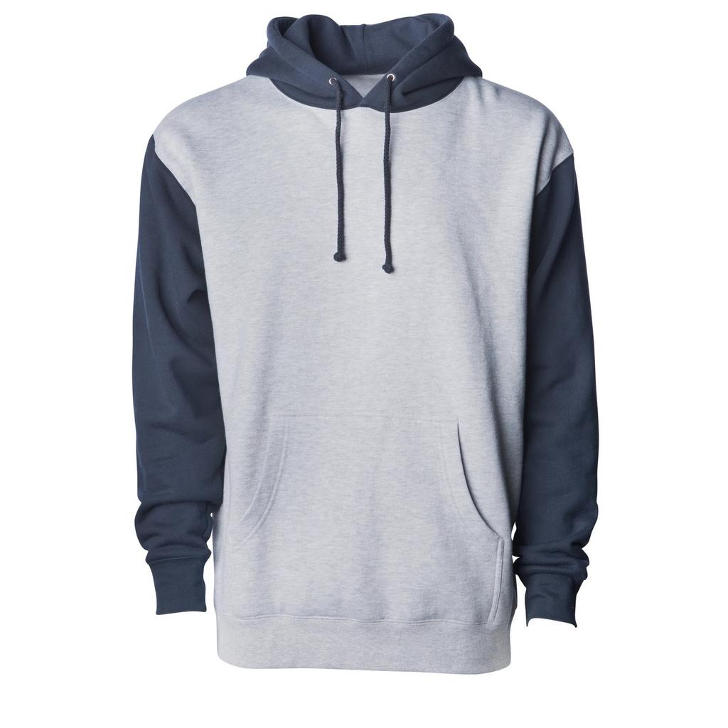 Independent Mens Heather Heavyweight Pull Over Hoodie