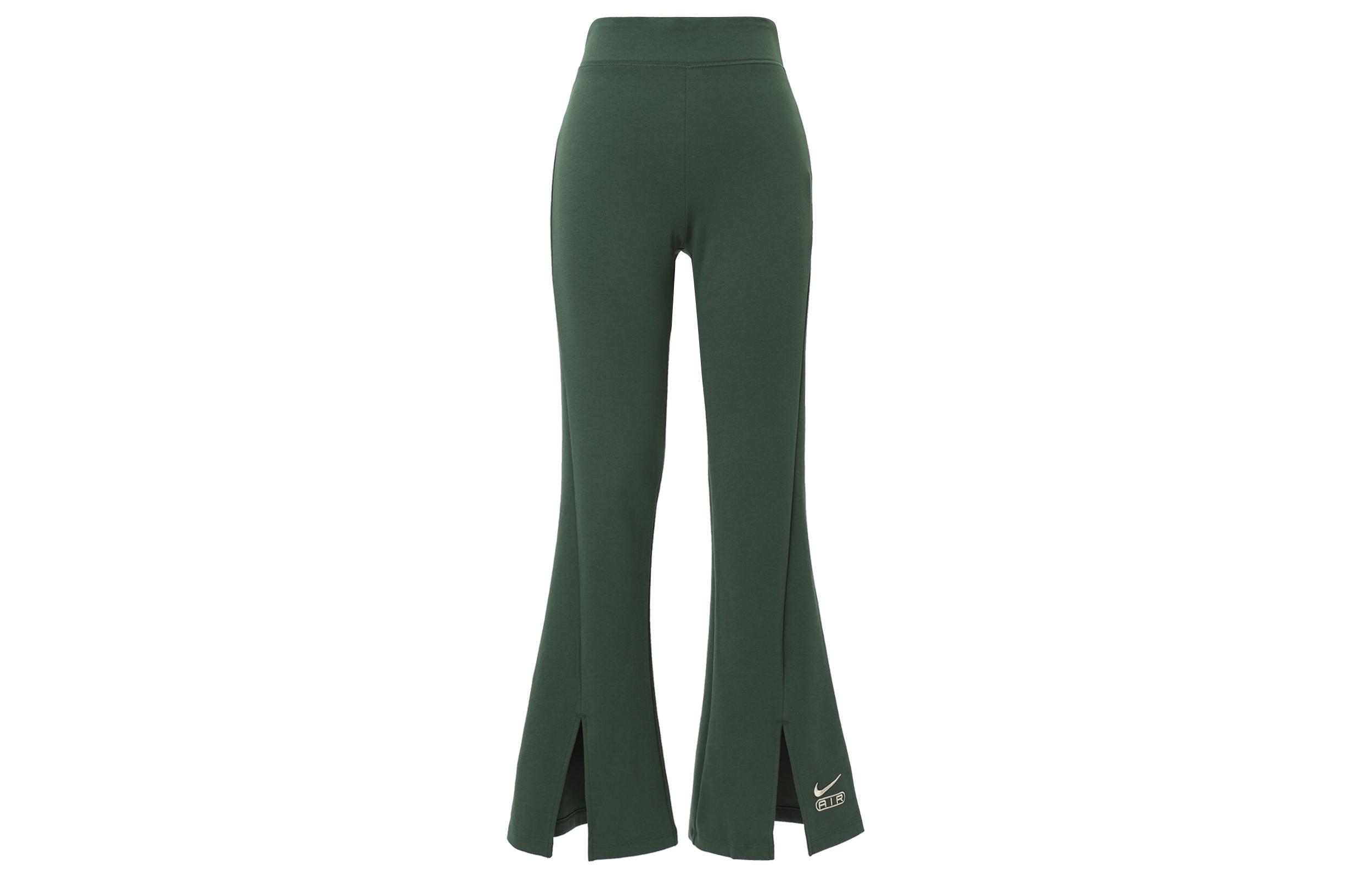 Nike Air Casual Pants Women s Fir Green/Light Ivory White FN1892-323 XS