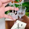White Crystal Butterfly Necklace Pendant - Versatile Gift for Women, Girlfriends, or Best Friends - Fresh, Elegant Design
