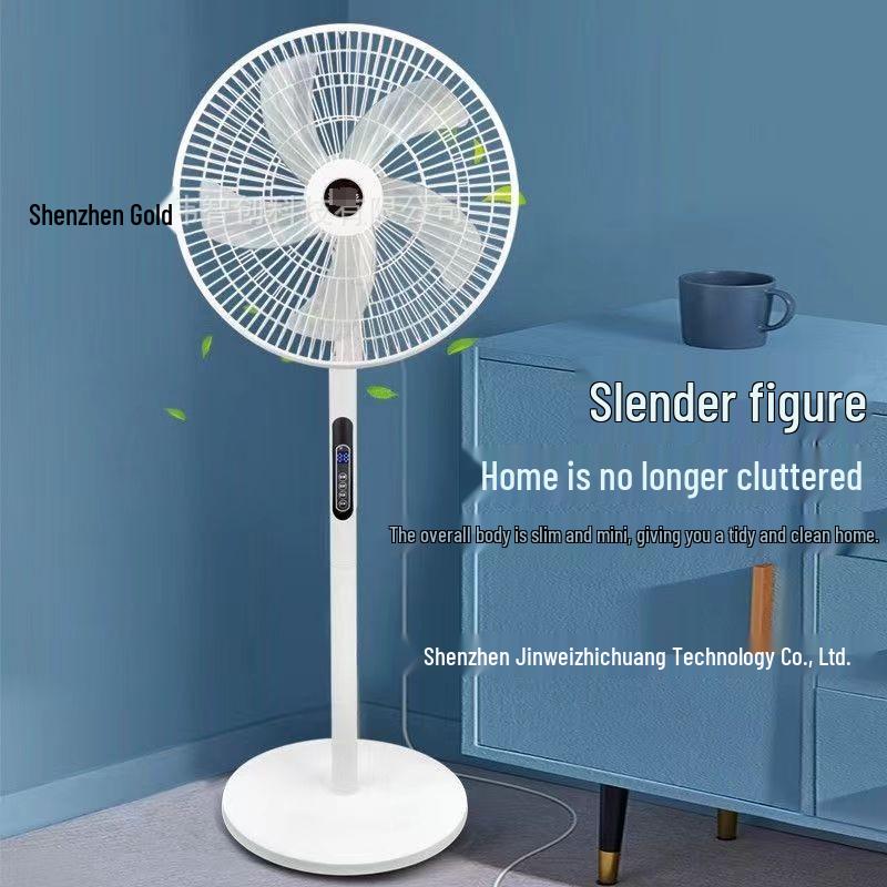 Remote Control Multifunctional 8-Speed Standing Electric Floor Fan—Silent & Powerful Airflow for Home Use