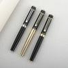 4PCS Vintage Luxurious Metal Diamond Rollerball Pen Colored Metal M Point 0.7 Ballpoint Pen Gift