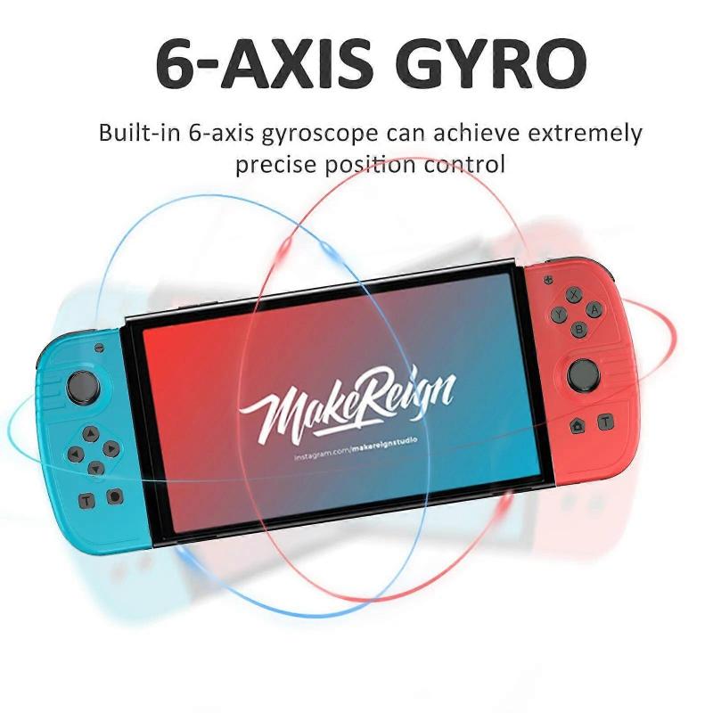 Joypad Switch Joystick Controller 6 Axis Gyro Wireless Gamepad Switch Control For Nintendo Switch Controller With Turbo Joy Con