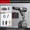 High Torque Brushless Electric Impact Wrench with Lithium Battery & Socket Rack for Auto Repair