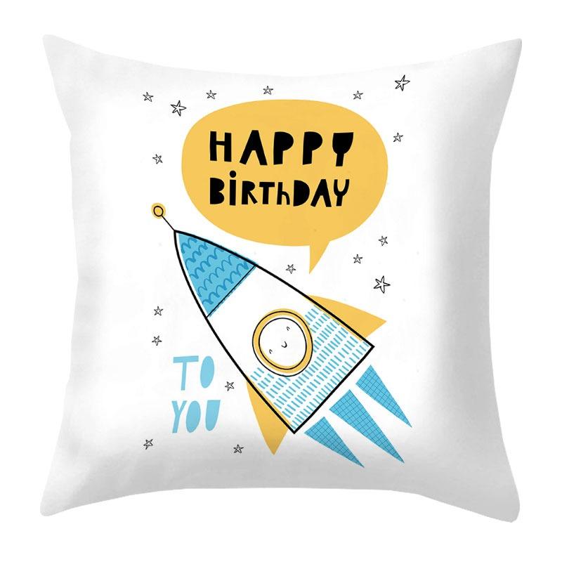 Space Alien UFO Pillowcase Dormitory Decoration Office Living Room Sofa Home Pillowcase