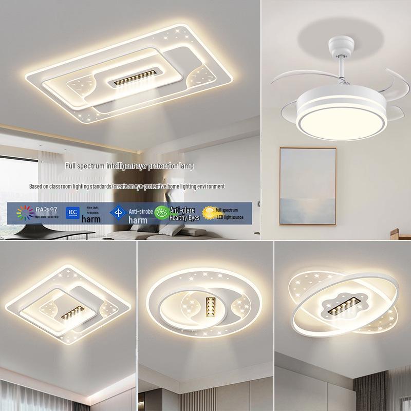 Modern LED Ceiling Light Set for Living, Dining, and Bedroom